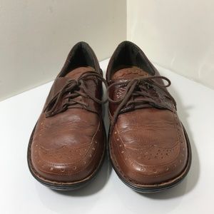 NAOT Brown Lace-Up Oxfords Shoes Womens Size 37